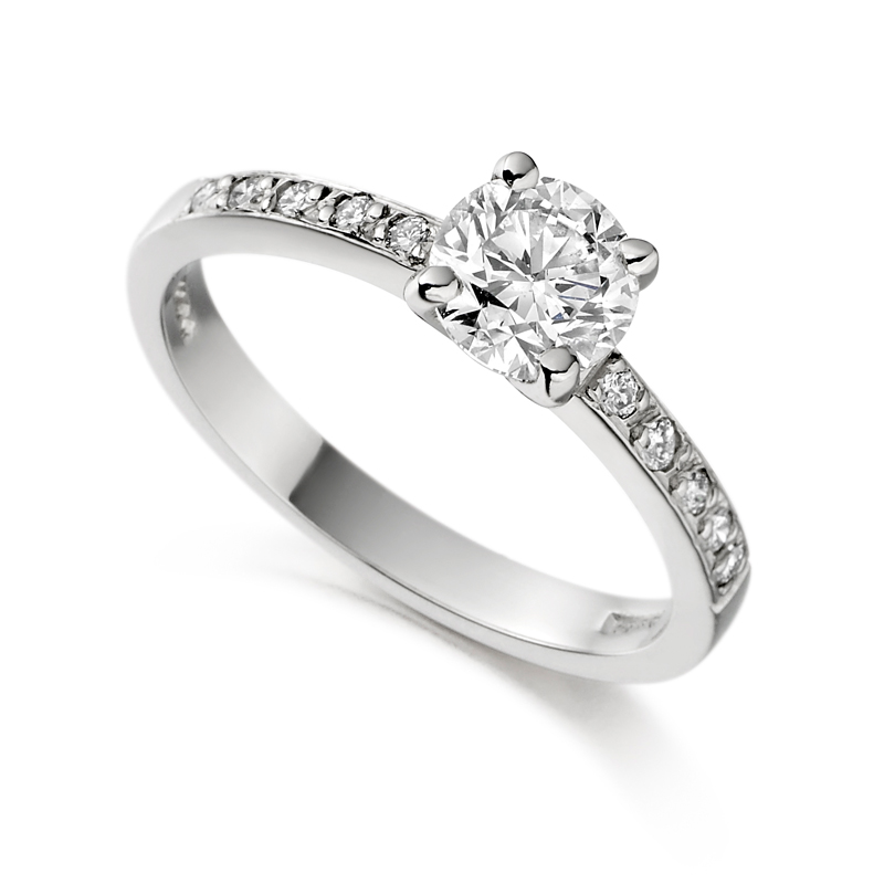 Platinum - Diamond Ring