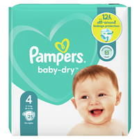 Pampers Size 4 PM  25's P.M. £6.99