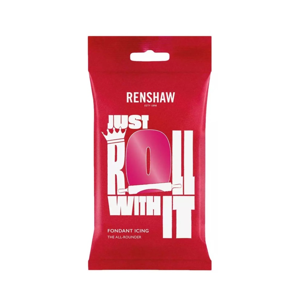 Renshaw Fuschia Pink Proffesional Icing 250g