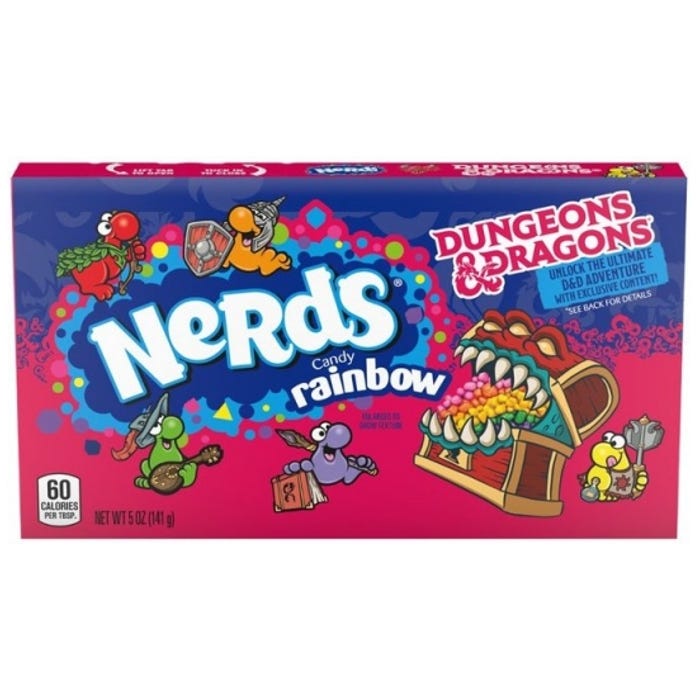 Nestle Nerds Rainbow Theater Box 5oz (141.7g)