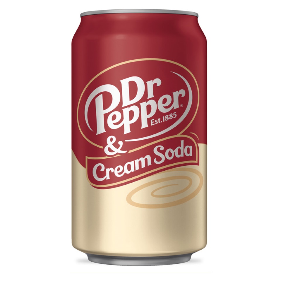 Dr Pepper Cream Soda 12oz (355ml)
