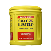Cafe Bustelo Espresso Dark Roast Instant Coffee Tub 36oz (1.02kg)