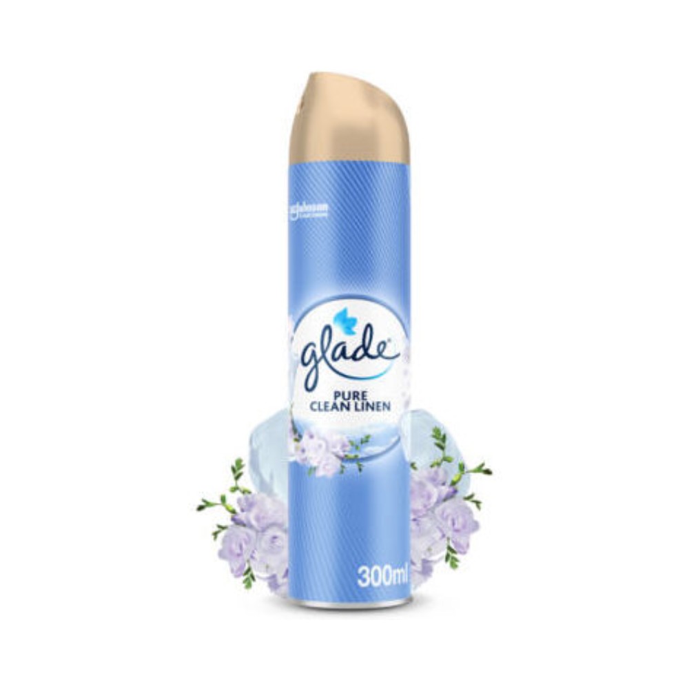 Glade Aerosol Essence of Nature Clean Linen 300ml