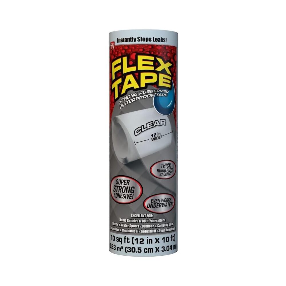 Flex Tape Clear 30.5cm x 3.04m