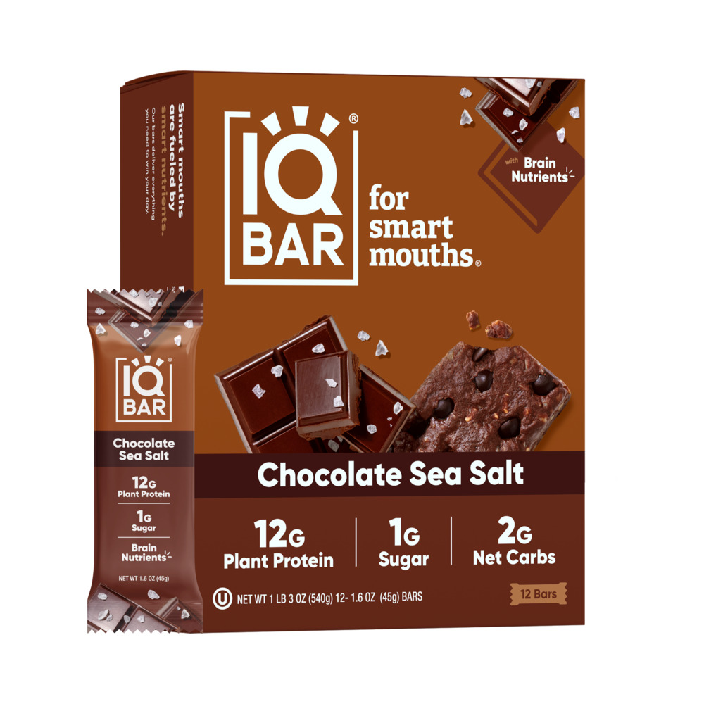 IQBar Chocolate Sea Salt 1.6oz (45g)