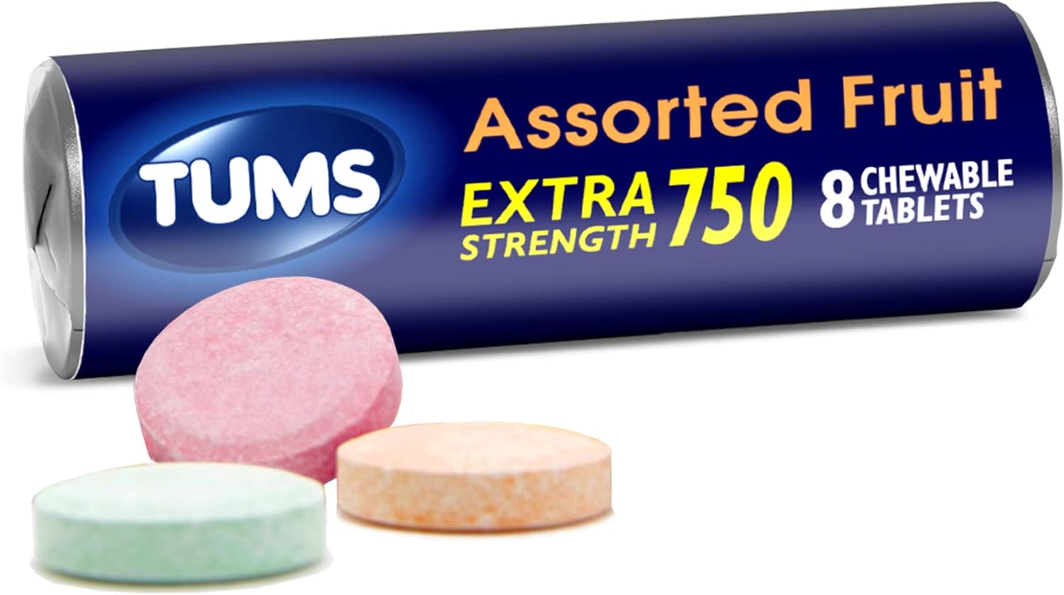 Tums Assorted Fruits Roll 8's