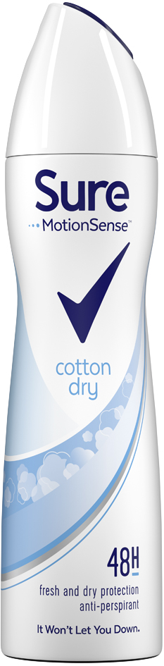 Sure Deodorant AP Cotton Dry 150ml