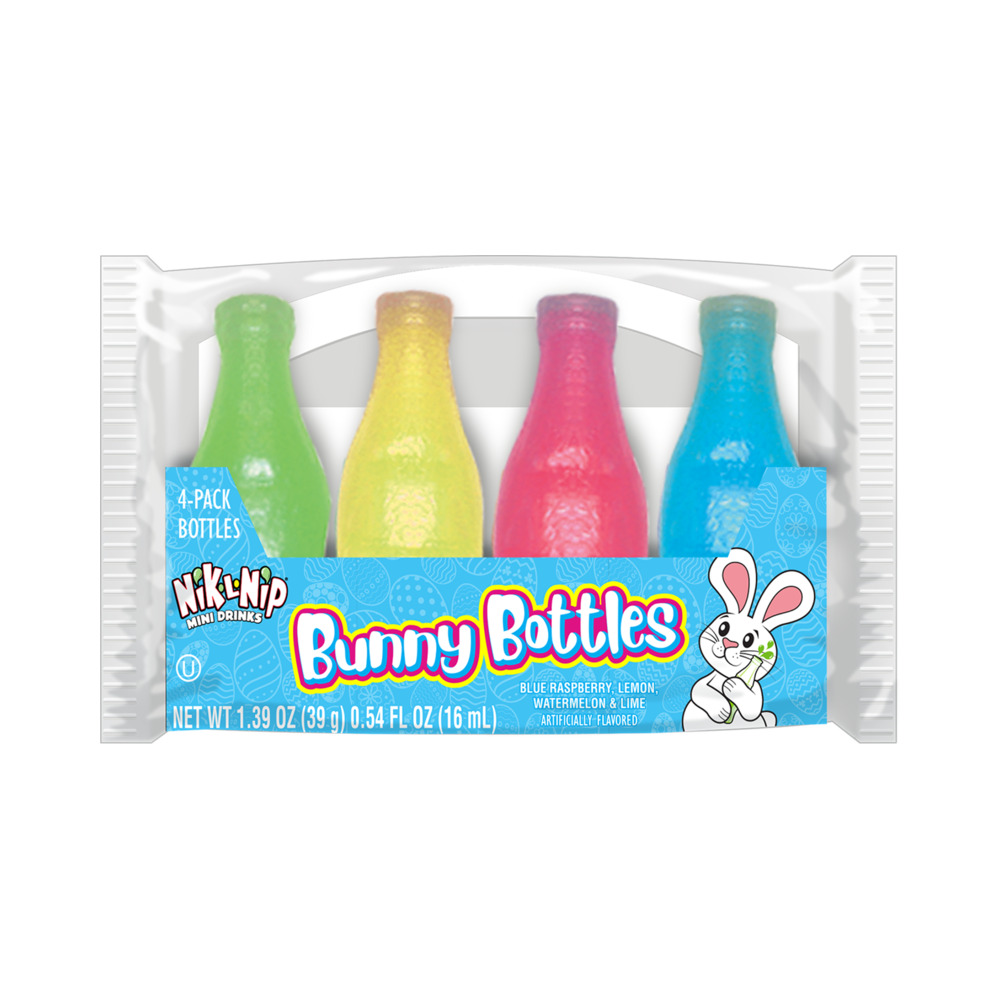 Concord Nik-L-Nip Bunny Wax Bottles 4's