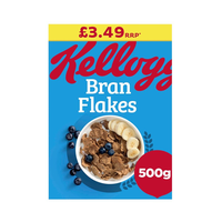 Kellogg's Bran Flakes PM £3.49 500g
