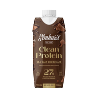Elmhurst Clean Protien Sea Salt Chocolate RTD Protie Shake 11oz (330ml)