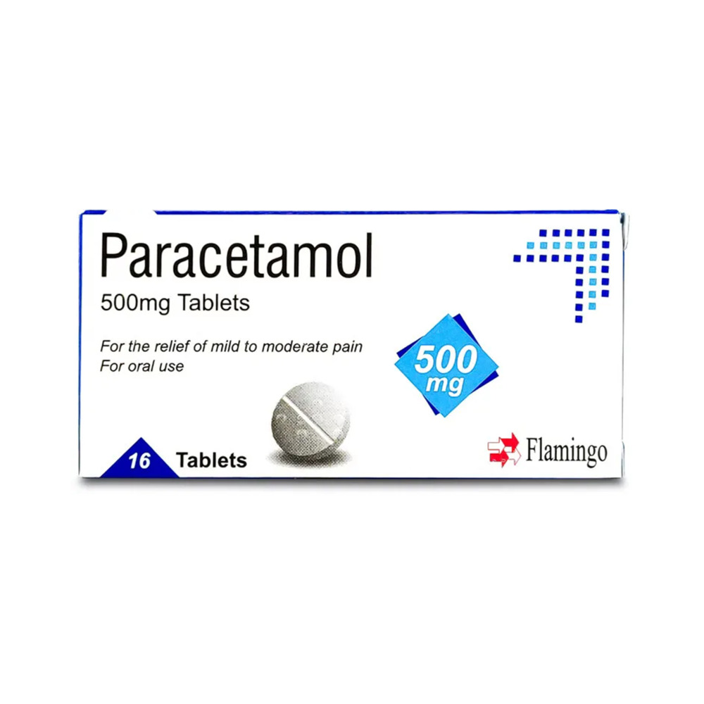 Flamingo Paracetamol Tablets 500mg 16's