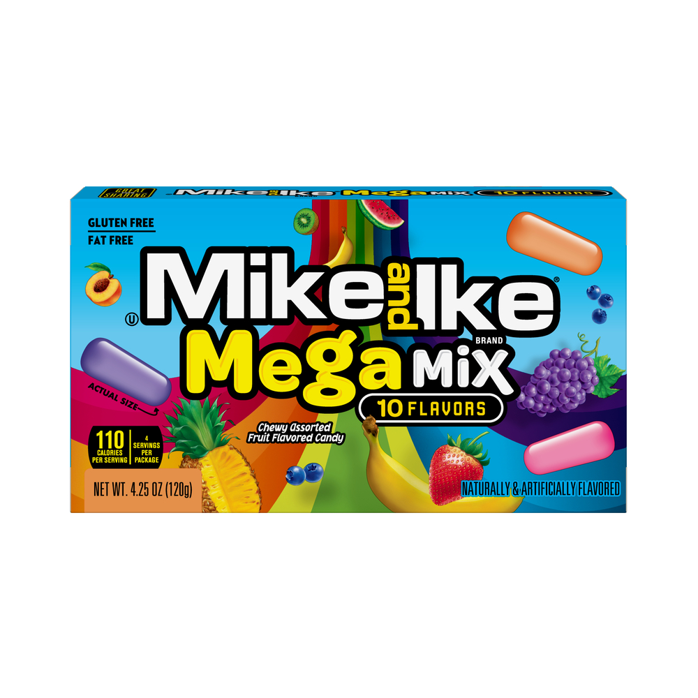 Mike & Ike Mega Mix Theater Box 4.25oz (120g)