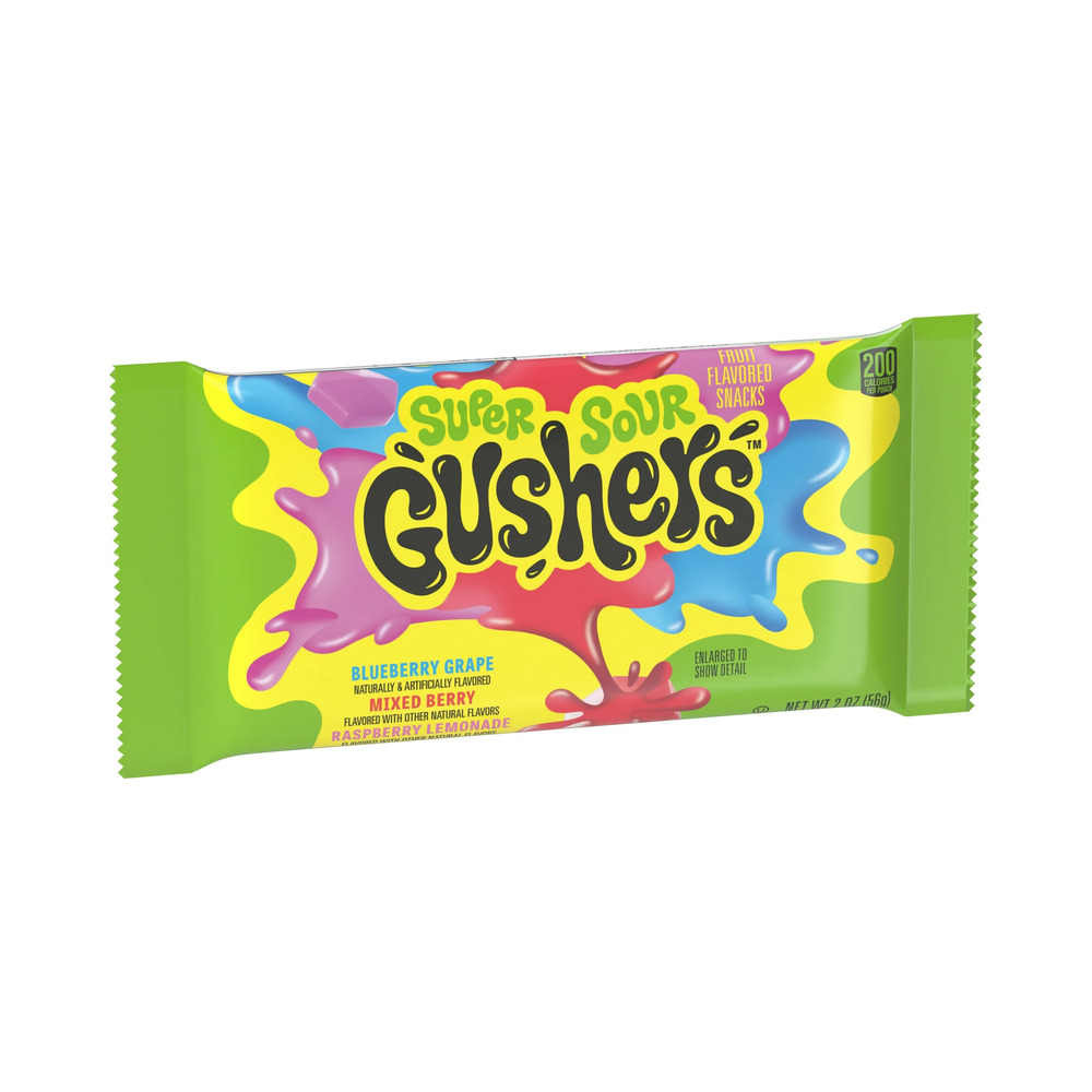 Gushers Super Sour Berry Pouch 1.9oz (54g)
