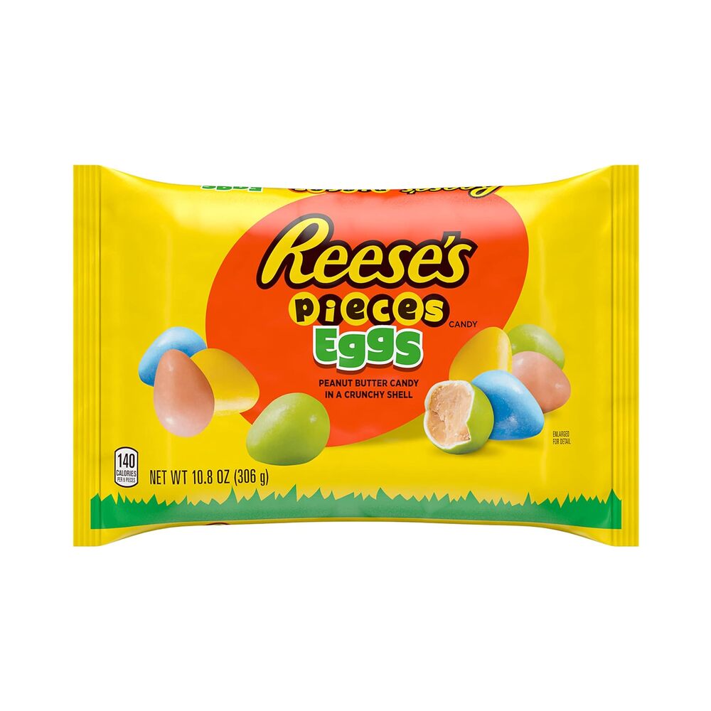 Hershey's Reeses Pieces Eggs Laydown Bag 10.8oz (306g)