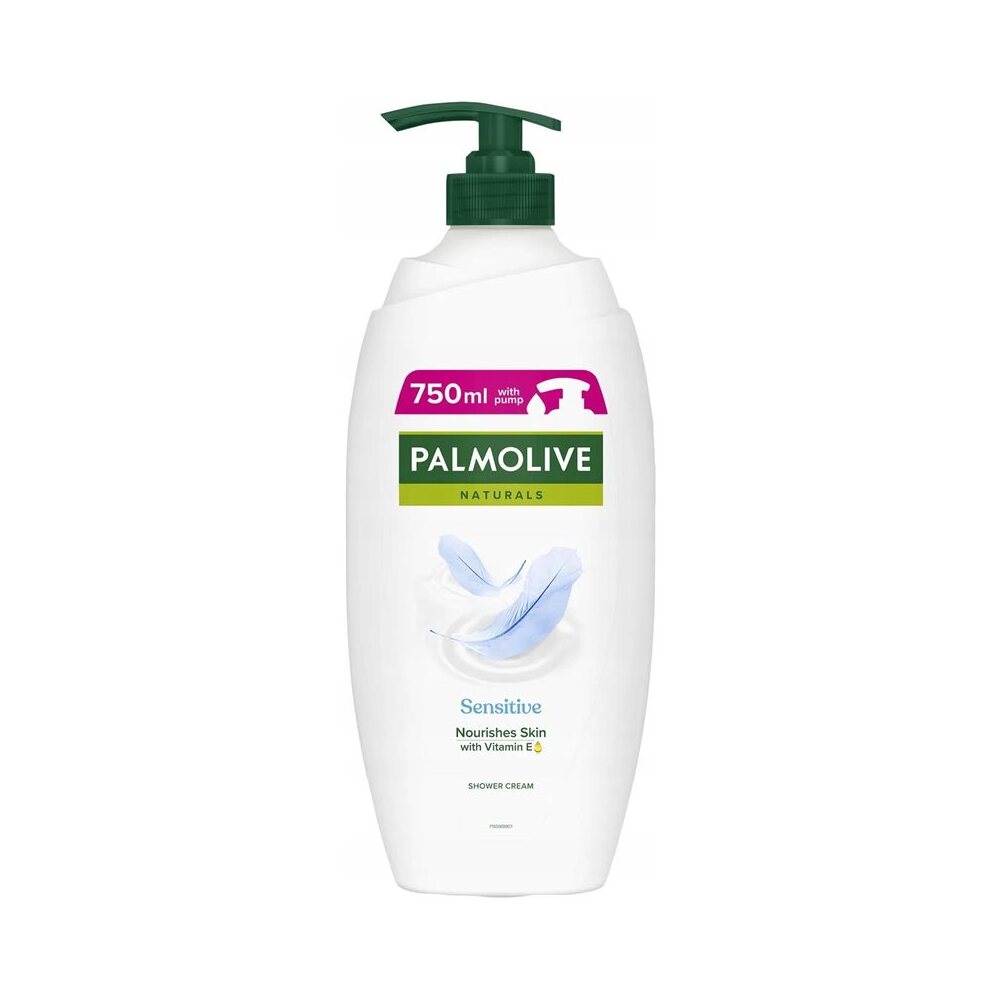 Palmolive Naturals Shower Cream Sensitive Pump 750ml