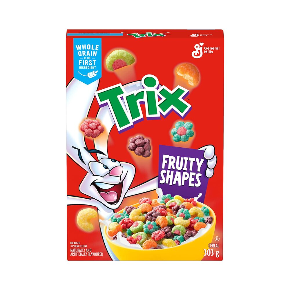 General Mills Trix Fruity Shapes Cereal 303g