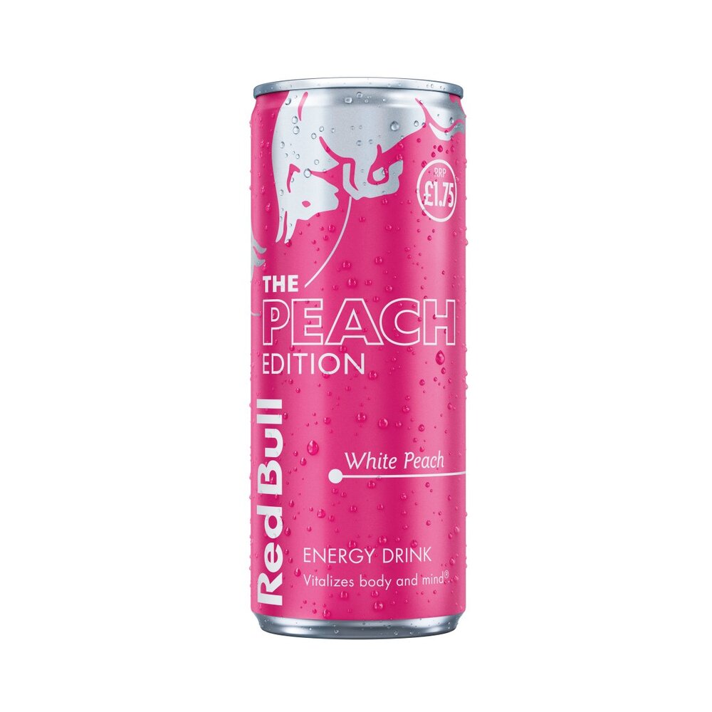 Red Bull Energy Drink Limited Edition White Peach 250ml PM £1.75