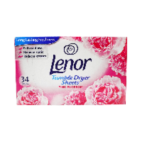 Lenor Tumble Dryer Sheets Pink Blossom 34's