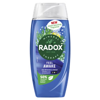 Radox Shower Gel 2 in1 for Men Feel Awake (dark blue) 225ml