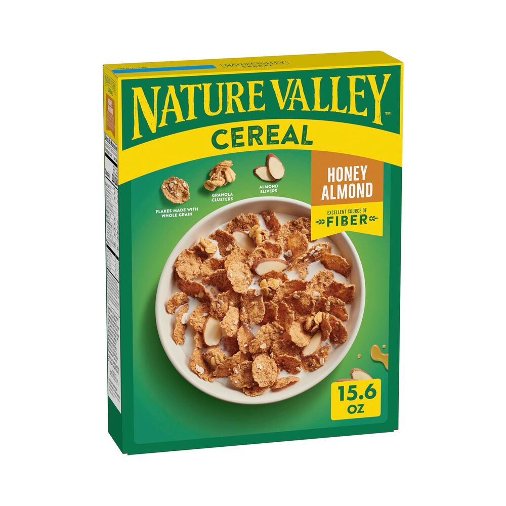 Nature Valley Cereal Honey Almond Flakes, Granola & Clusters 15.6oz (442g)