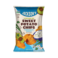 Jackson's Avocado Oil Sweet Potato Chips Farmhouse Ranch 5oz (142g)
