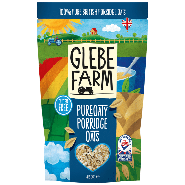 Glebe Farm Porridge Oats 450g