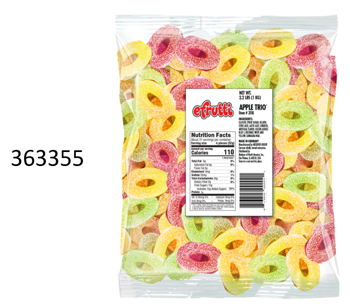 efrutti Apple Trio Bulk 2.2lbs (1kg)