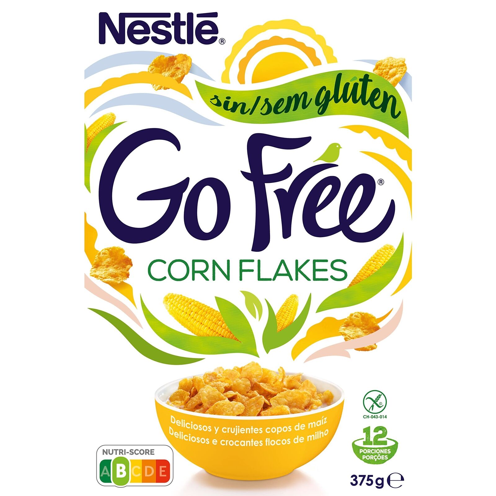 Nestle Corn Flakes Gluten Free 375g