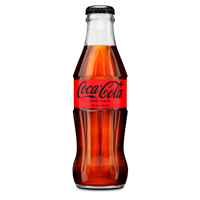 Coca Cola Zero Glass 200ml 