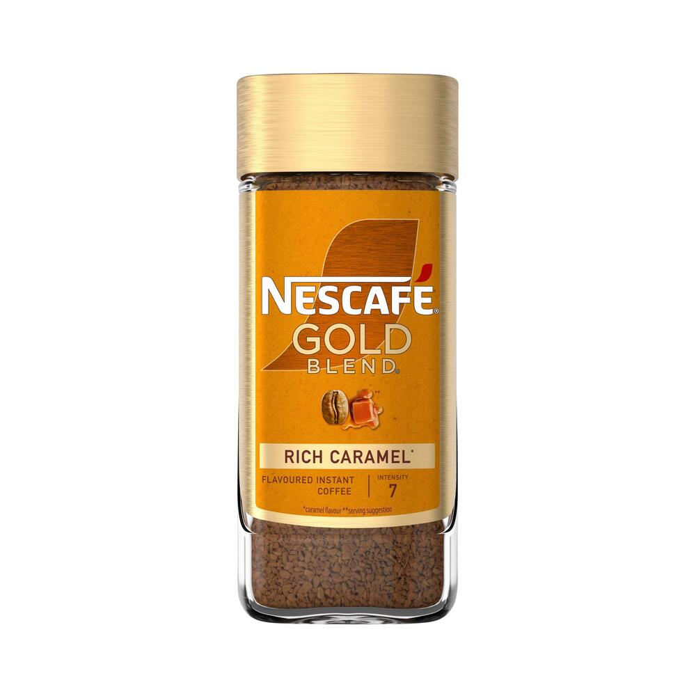 Nescafe Gold Blend Coffee Caramel 95g