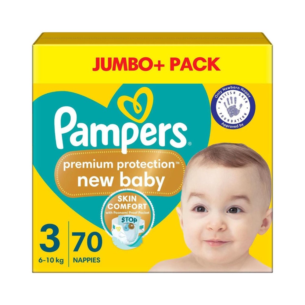 Pampers Premium Protection Size 3 70's