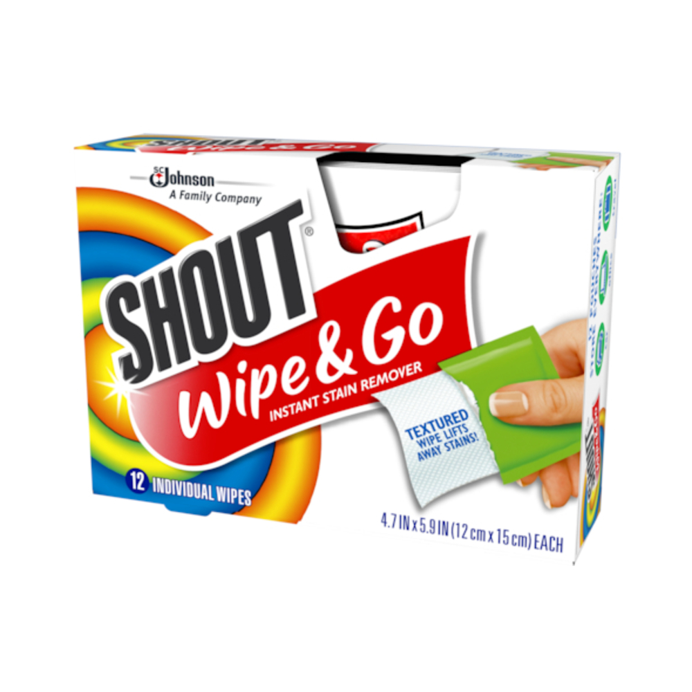 Shout Wipes 12ct