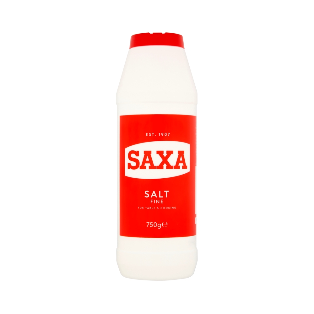 Saxa Table Salt Plastic 750g