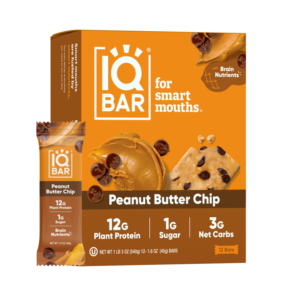 IQBar Peanut Butter Chip 1.6oz (45g)