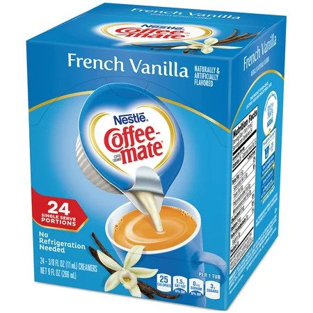 Nestle Coffee Mate French Vanilla 24s 0.375oz (11ml)