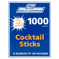 Caterpack Enviro Cocktail Sticks 1000pc