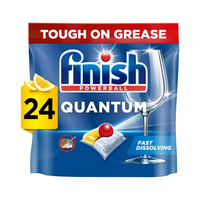 Finish Quantum Dishwasher Tablets Lemon 24's