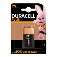 Duracell Plus 9V Batteries