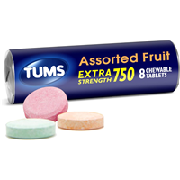 Tums Assorted Fruits Roll 8's