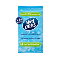 Wet Ones Be Fresh 12's