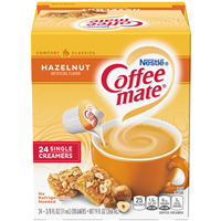 Nestle Coffee Mate Hazelnut Coffee Creamer 0.375oz x 24 (11ml)