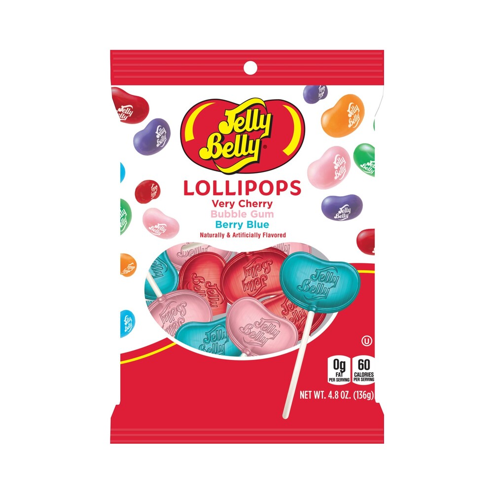 Jelly Belly Lollipops Peg Bag 4.75oz (135g)