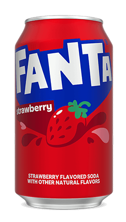 Fanta Strawberry Soda Can 12oz (355ml)
