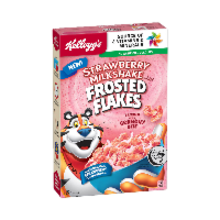 Kellogg’s Strawberry Milkshake Frosted Flakes Cereal 11.6oz (328g)