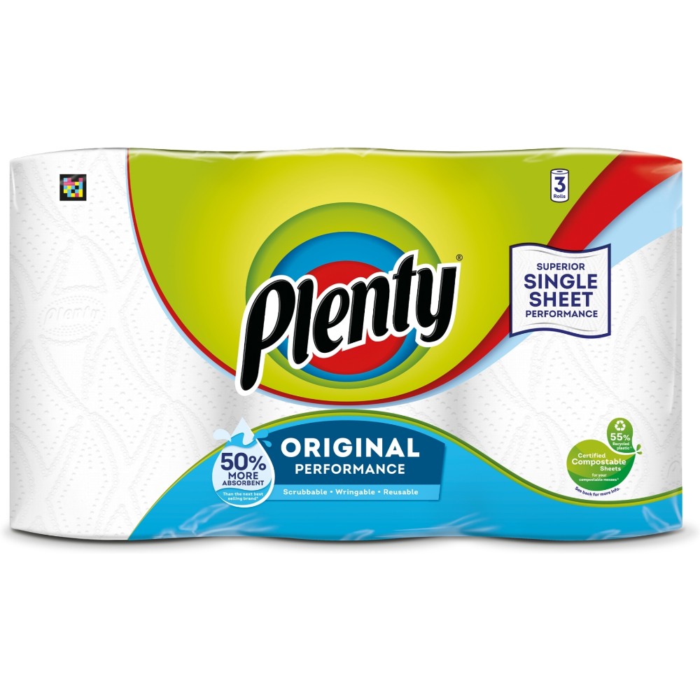 Plenty Kitchen Towel The Original One 95 sheet 3's