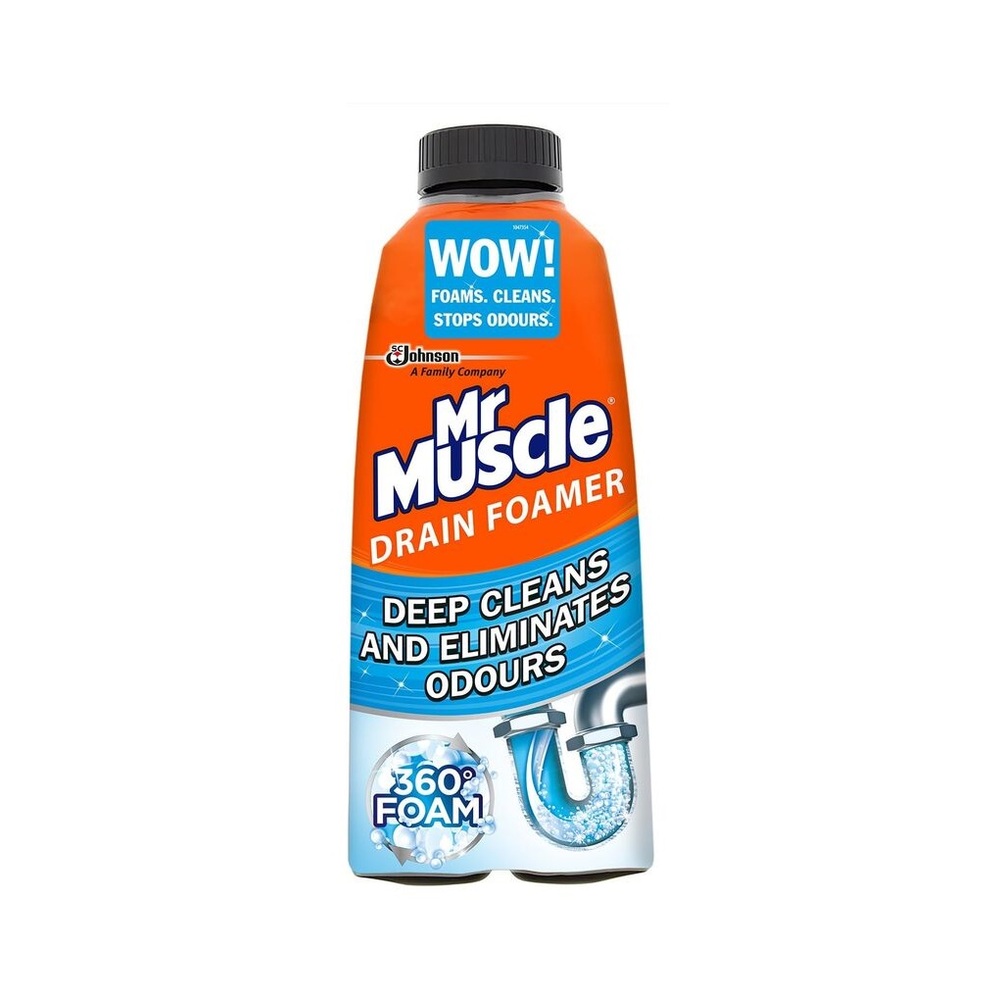 Mr Muscle Kitchen & Bathroom Sink & Drain Foamer 500ml
