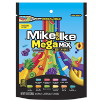 Mike & Ike Mega Mix Stand Up Bag 10oz (283g)