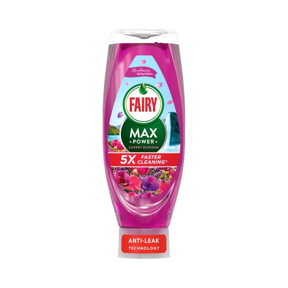 Fairy Liquid Max Power Mrs Hinch Spring Edition Cherry Blossom 730ml