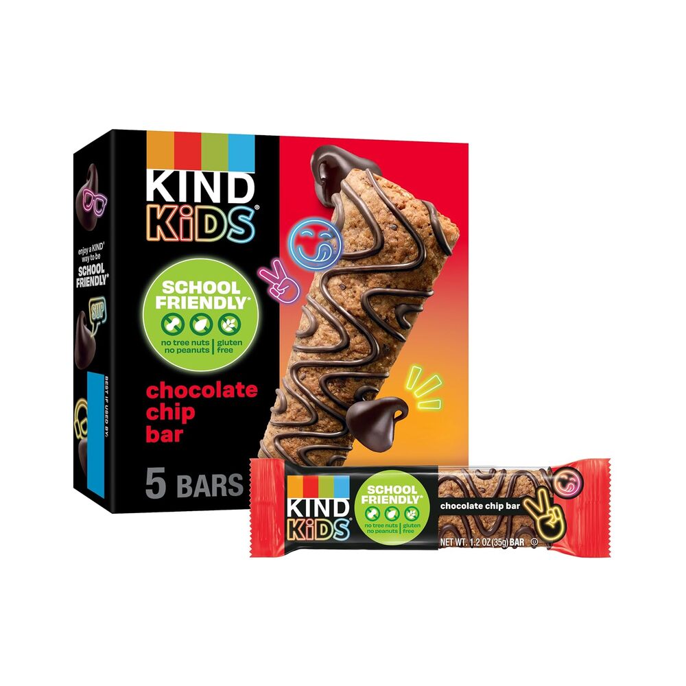 Kind Kids Chocolate Chip Bar 1.2oz (35g) 5's