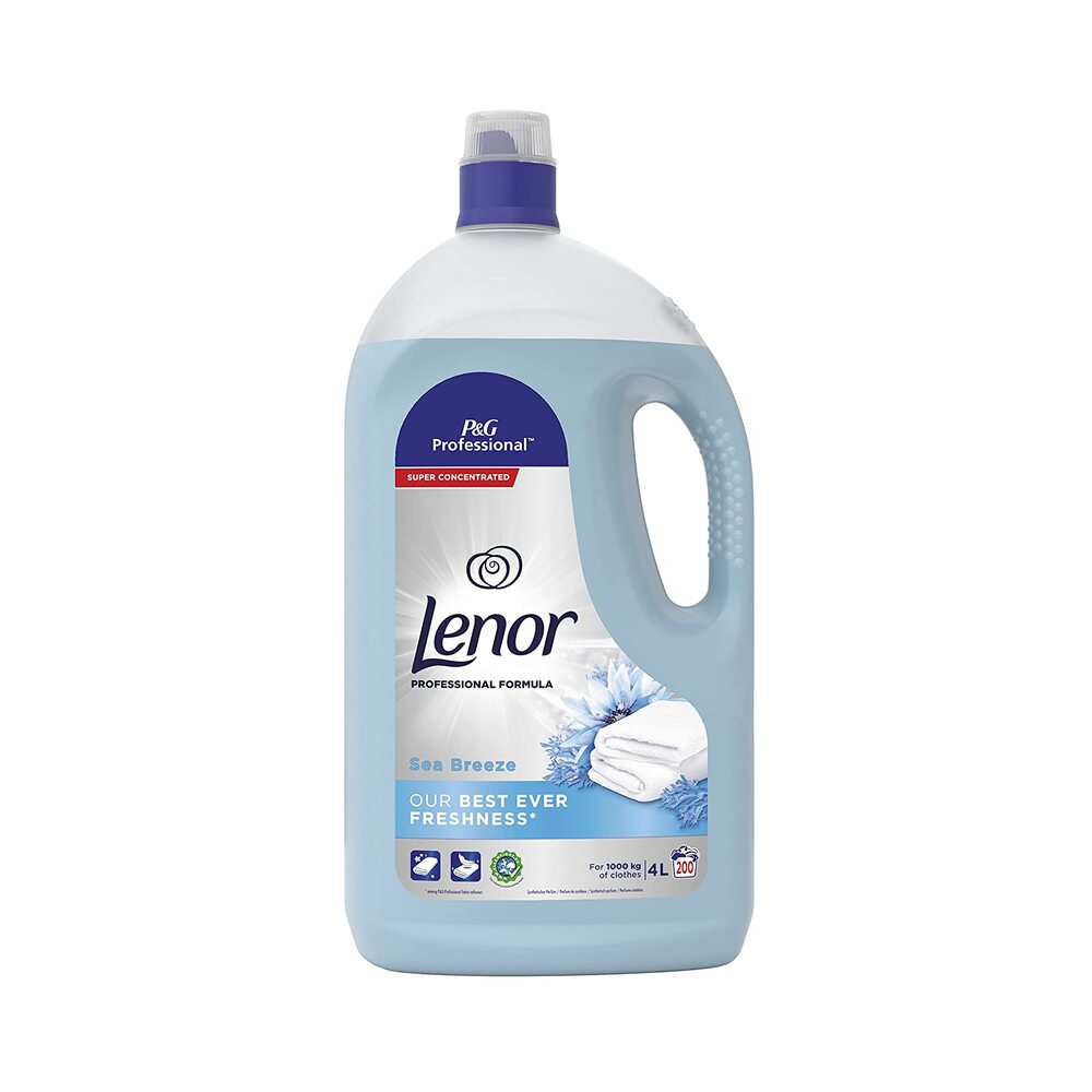 Lenor Fabric Softener Sea Breeze 4L